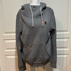 Aviator Nation Ninja Gray Hooded Sweatshirt